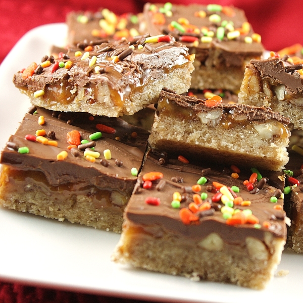 Sweet Chocolate Caramel Squares