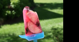 Blackberry-Lime Gin and Tonic Ice Pops
