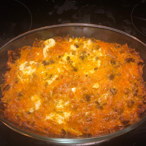 Christmas Breakfast Pizza