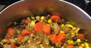 Tender Pork Stew with Beans