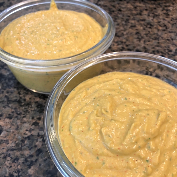 Artichoke Jalapeno Hummus Dip