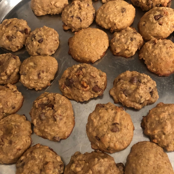 Chocolate Chip Banana Cookies