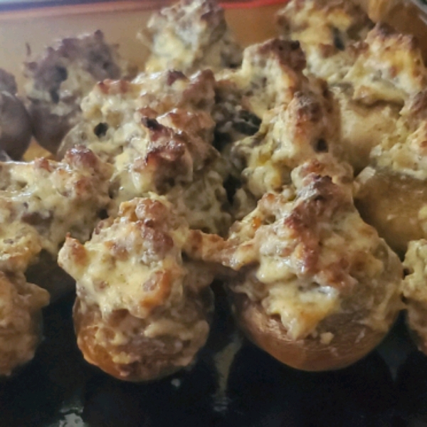 Sausage Stuffed Mushrooms II