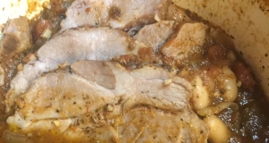 Pork Roast and White Beans