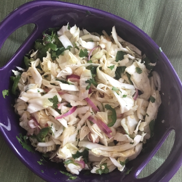 Pico de Gallo with Cabbage (Mexican Coleslaw)