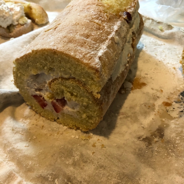 Strawberry Cream Roll