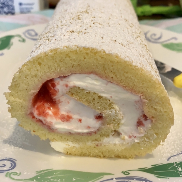 Strawberry Cream Roll
