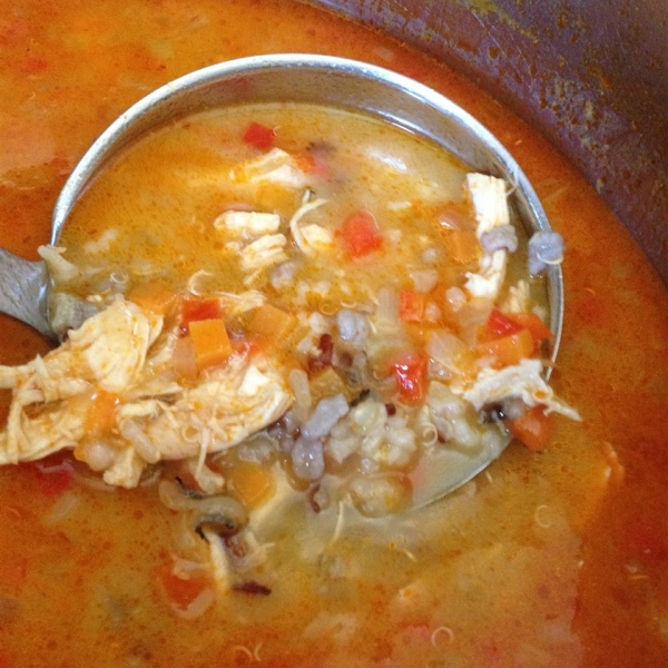 Coconut Curry Soup with Chicken