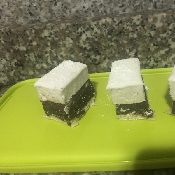 Double-Decker Marshmallow Fudge