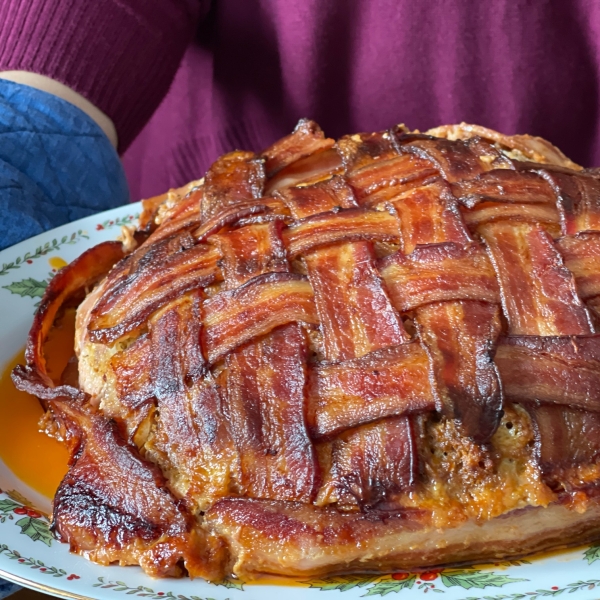 Bacon-Wrapped Meatloaf