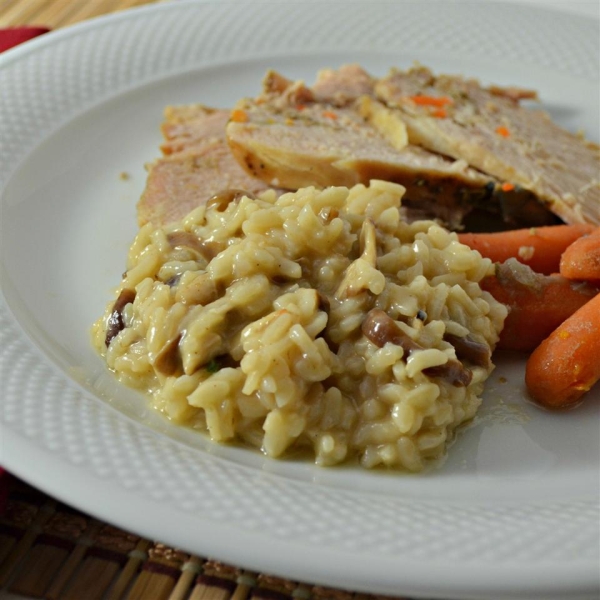 True Italian Porcini Mushroom Risotto