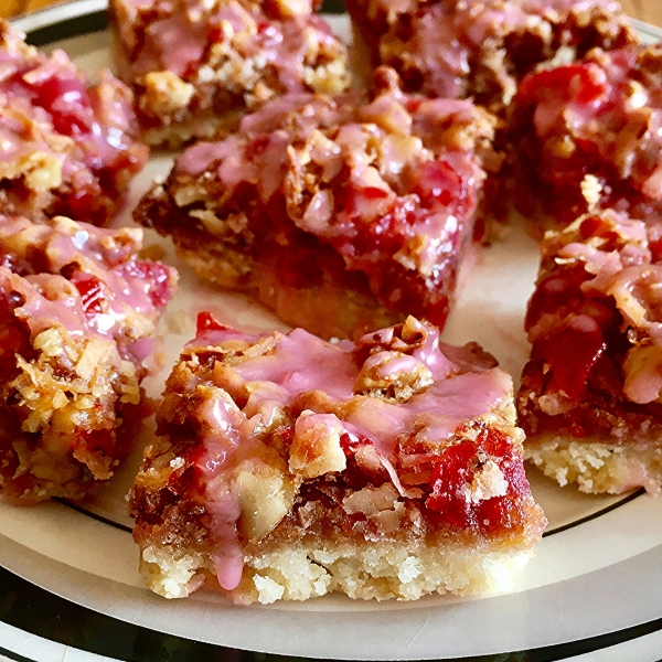 Cherry Walnut Bars