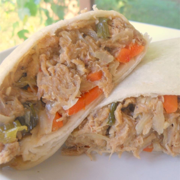 Tortilla Moo Shu Pork