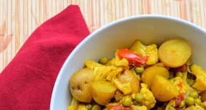 Slow Cooker Vegetarian Curry