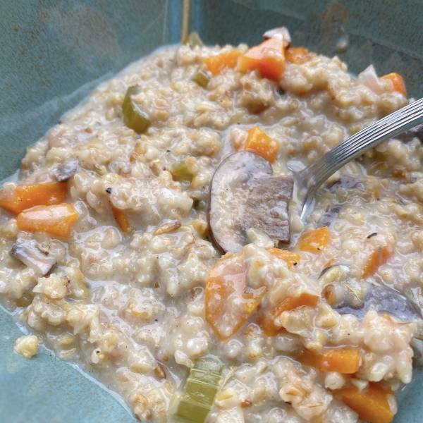 Instant Pot® Freekeh Vegetable Soup