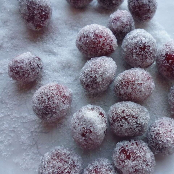 Sugared Cranberries