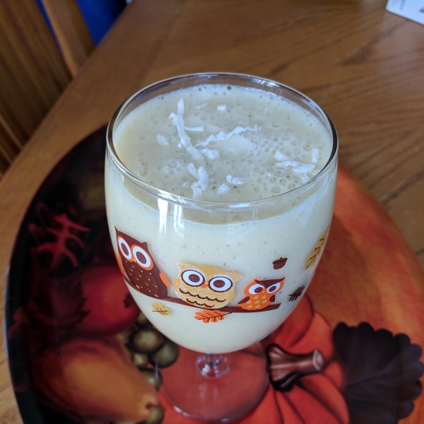 Banana Pina Colada Drink