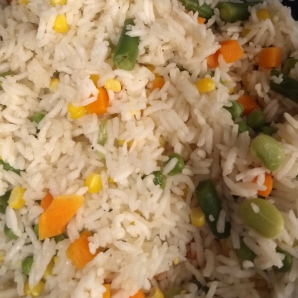 Baked Vegetable Rice Pilaf