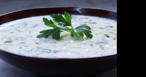 Zucchini Soup with Herbs