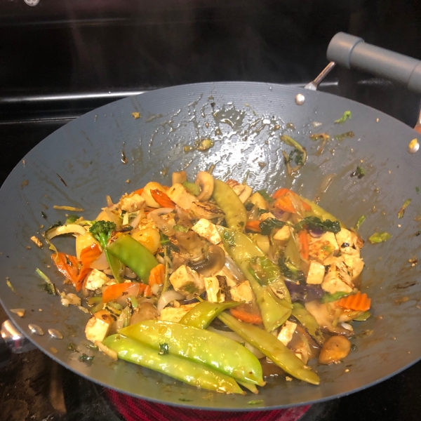 Sweet and Sour Tofu Veggies