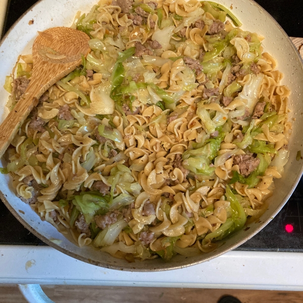 Cabbage and Noodles