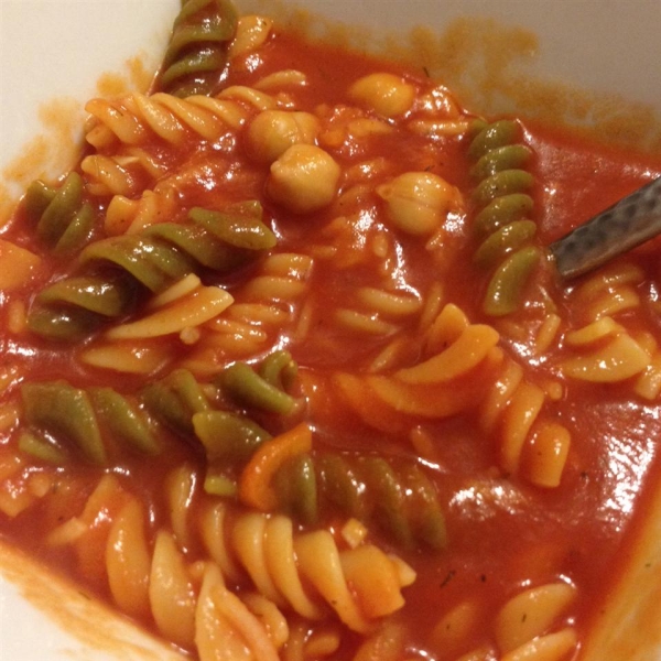 Afghan Tomato Soup (Aush Goshti)