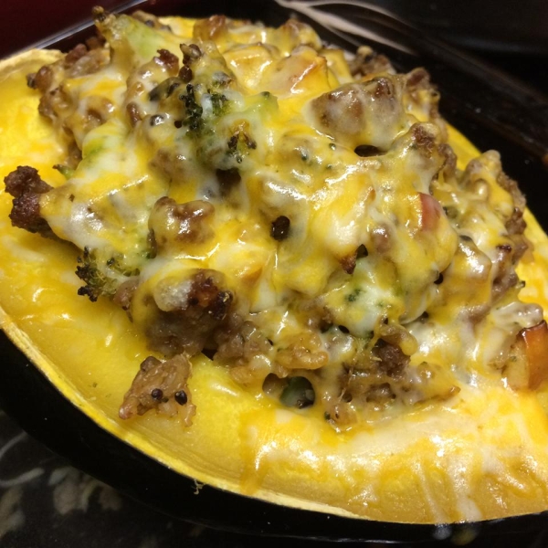 Stuffed Acorn Squash Supreme