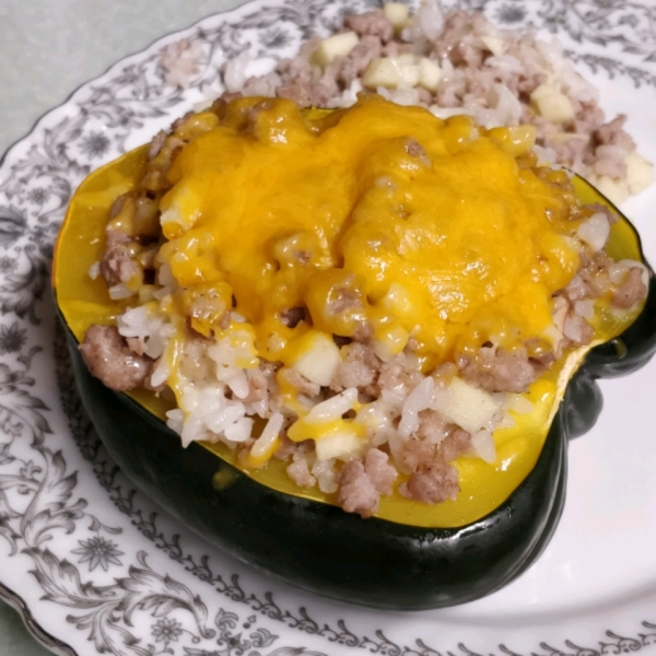 Stuffed Acorn Squash Supreme