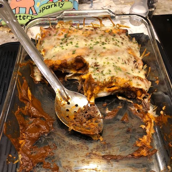 Carne Asada Enchiladas