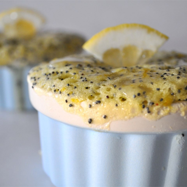 Five Minute Lemon-Poppy Seed Cake