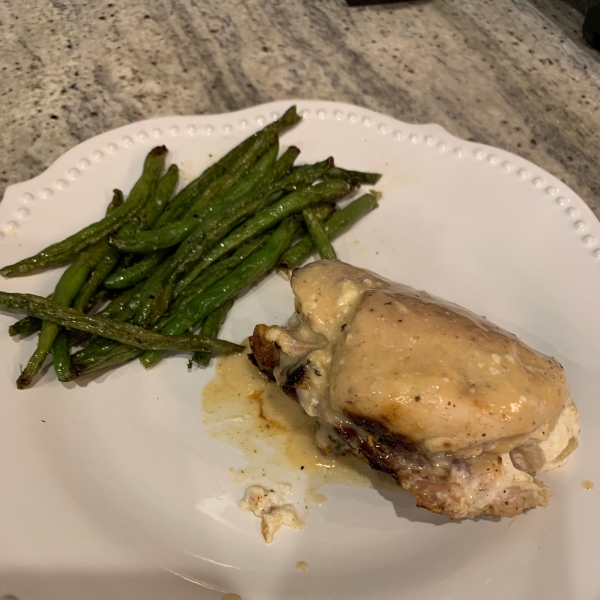 Cream Cheese and Prosciutto Stuffed Chicken