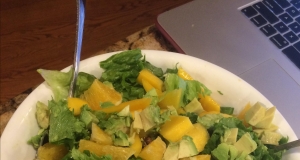 Mango, Orange, Grapefruit, Avocado, and Pistachio Salad