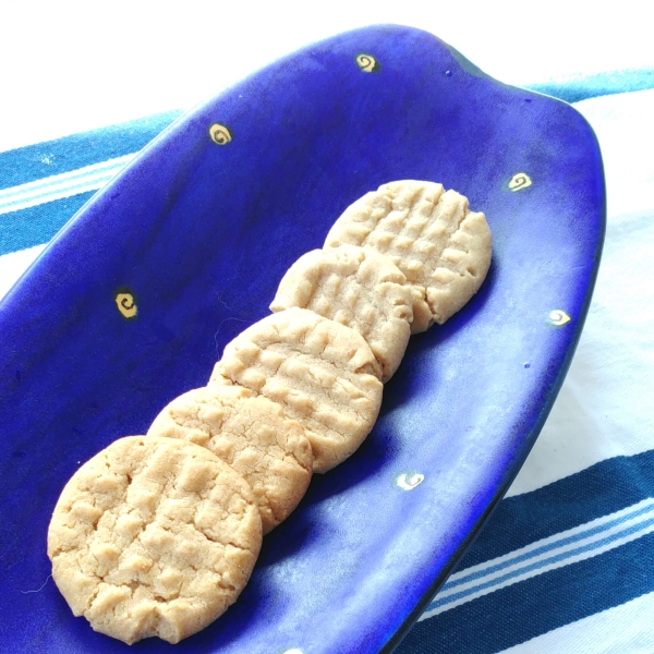 Slice-and-Bake Peanut Butter Cookies
