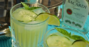 Basil-Cucumber Mojito