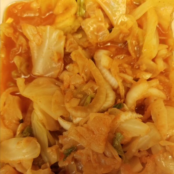 Spicy Cabbage Kimchi