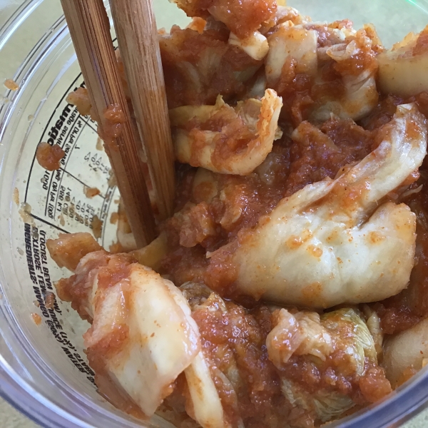 Spicy Cabbage Kimchi