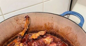 Chicken Tagine with Dried Cranberries