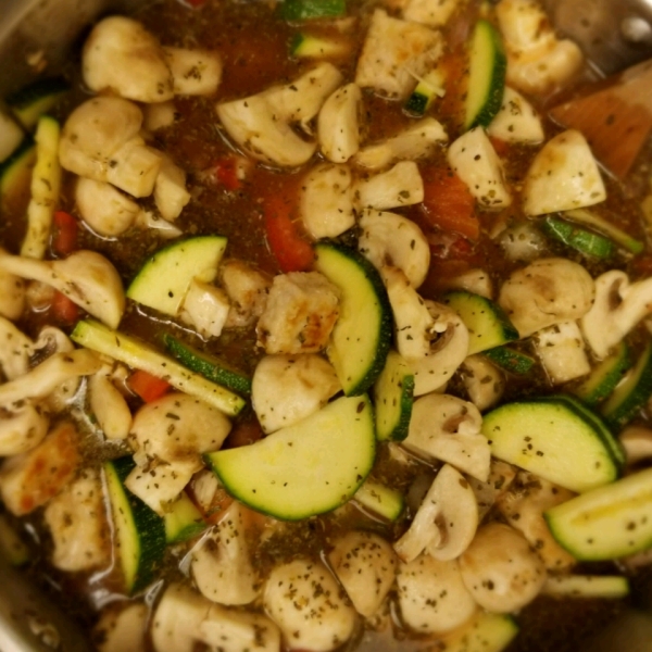 Zucchini and Pork Soup