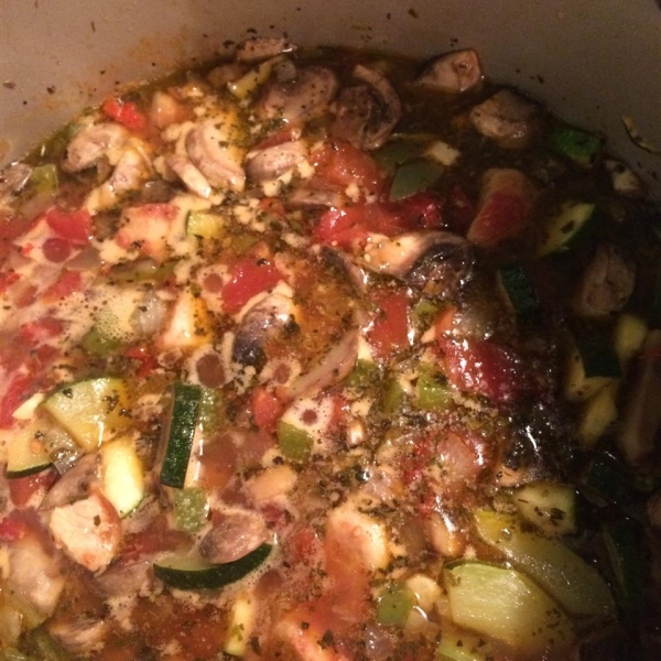 Zucchini and Pork Soup