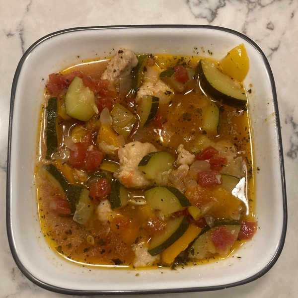 Zucchini and Pork Soup