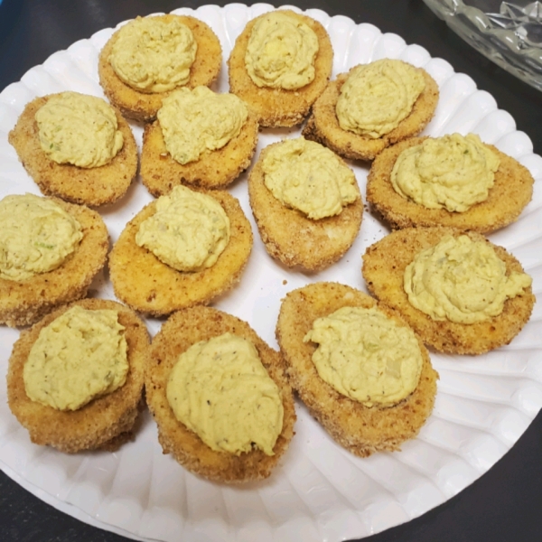 Crunchy Air-Fried Deviled Eggs