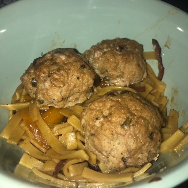 Tantalizing Turkey and Blue Cheese Meatballs