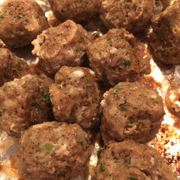 Tantalizing Turkey and Blue Cheese Meatballs