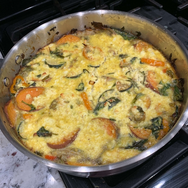 Spring Vegetable Frittata for Mother