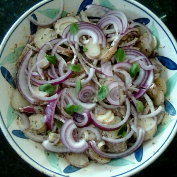 Basil Pesto Potato Salad