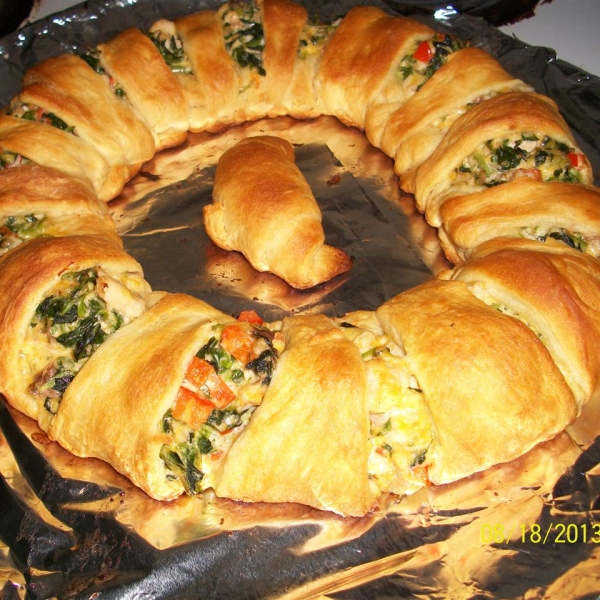 Florentine Chicken Ring