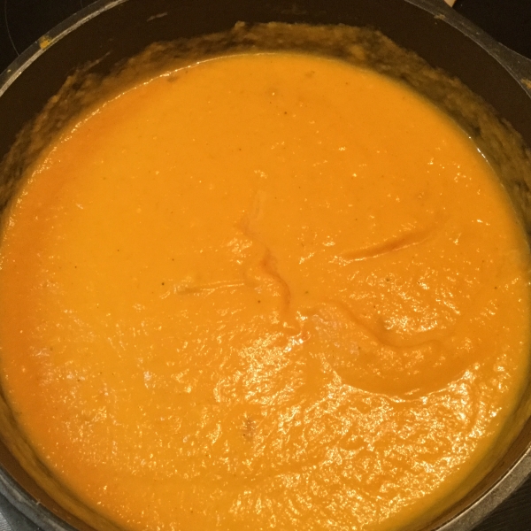 Pumpkin Coconut Milk Soup