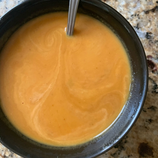 Pumpkin Coconut Milk Soup