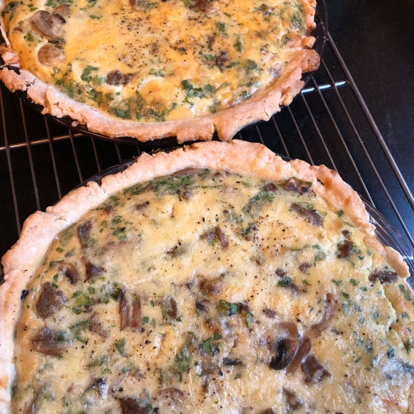 Sausage Mushroom Quiche