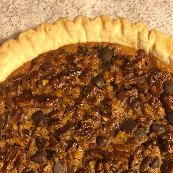 Chocolate Pecan Pie VI